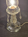 Crystal Dresser light from the 194os 7 " shade etched 8 " lamp., Antiques, David's Antiques and Oddities