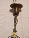 1920s single hand down light only/ 12 " plus extra link/Brass as found, Antiques, David's Antiques and Oddities