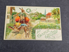 Early 1900s postcards easter colored lithos excellent example rare find, Antiques, David's Antiques and Oddities