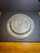 15" Primitive Pewter Charger.  Extraordinary Character, Antiques, David's Antiques and Oddities