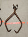 Ice Tongs/primitive amish country pa/19 " Steel. historical artifact., Antiques, David's Antiques and Oddities