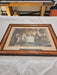 Print Kellogs Home Again 1893 25 x 32 with original frame oak out standing image, Antiques, David's Antiques and Oddities