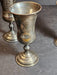 3 Sterling Silver Kiddush Cups Tallest are approx 2 1/2" in diameter, Antiques, David's Antiques and Oddities