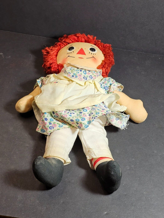 Raggedy Ann 1970s knickerbocker as found. good overall shape, Antiques, David's Antiques and Oddities