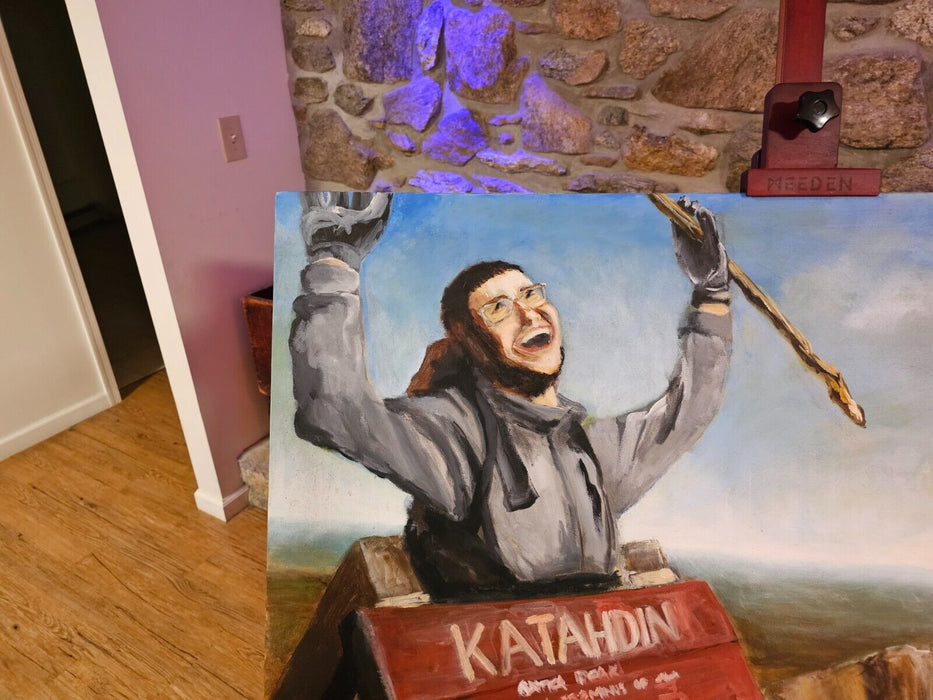 Title: Appalachian Landscape by KGB, Early 2000s (Kutztown University Graduate), Antiques, David's Antiques and Oddities