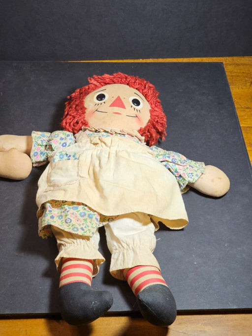 Raggedy Ann 1970s knickerbocker as found. good overall shape, Antiques, David's Antiques and Oddities