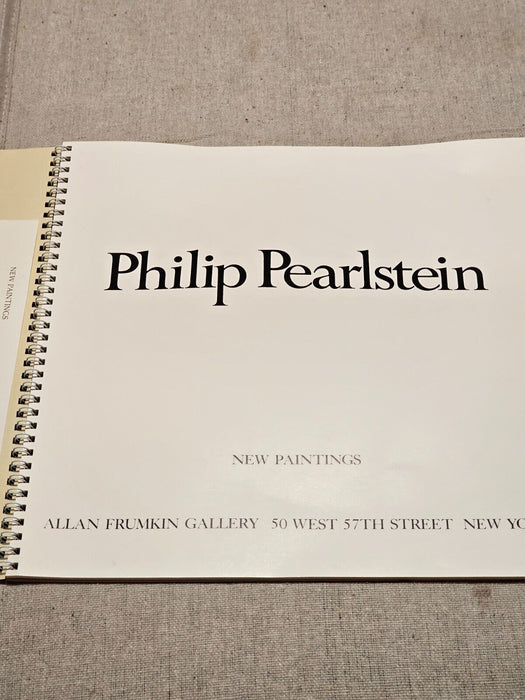 Catalog from the Philip Perlstein show from the early 80s 12 x12, Antiques, David's Antiques and Oddities