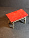 Early 1900s hand made table and chair faux painted like birch  Aprox. 6" each, Antiques, David's Antiques and Oddities