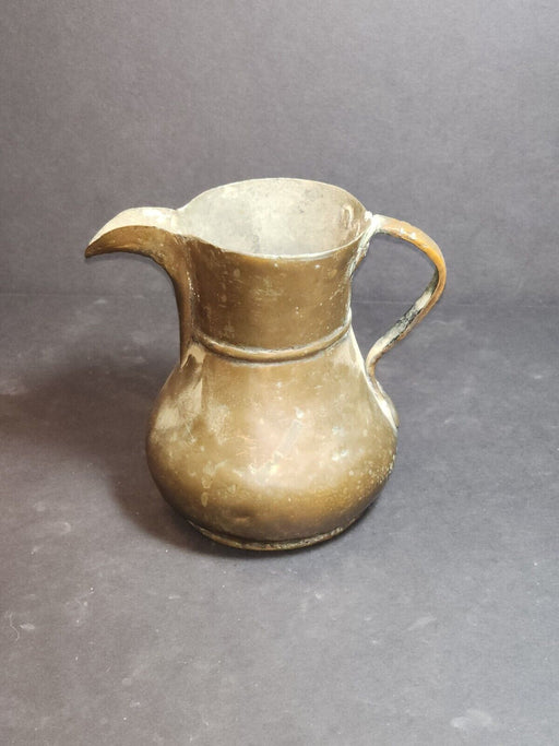 5 " hammered copper and riveted pitcher, Antiques, David's Antiques and Oddities