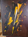 Mid-Century Modern Abstract Expressionist Painting by L.B. 31x41, Antiques, David's Antiques and Oddities