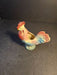 Chicken planter  5x5/ 1940s/ great color palette/red/pink/blues., Antiques, David's Antiques and Oddities