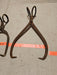 Ice tongs from Amish country Pa 19" Looks great primitive steel, Antiques, David's Antiques and Oddities