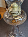 Late 19th Century American Kerosene Lamp with Floral and Diamond Motif, Antiques, David's Antiques and Oddities