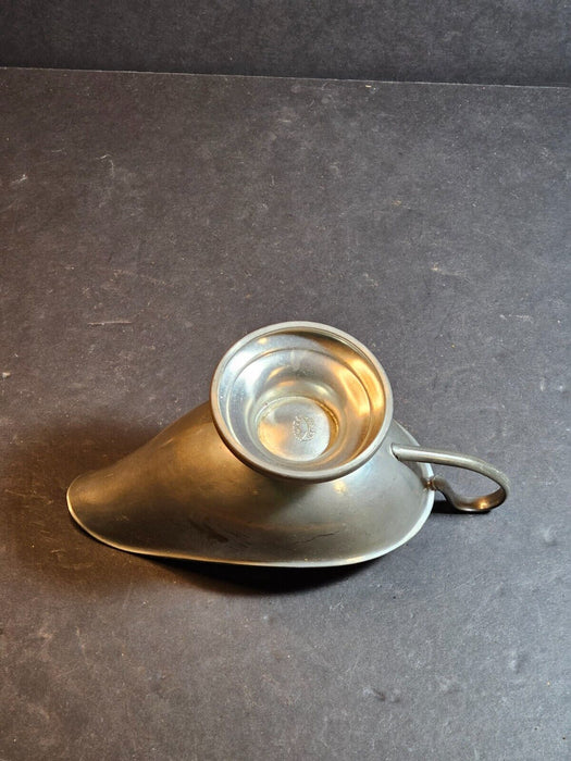 Crescent pewter gravy boat 3.5' High by 8 long", Antiques, David's Antiques and Oddities