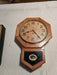 Waterbury regulator clock/key wind/no key /pendulum/ runs and stops/, Antiques, David's Antiques and Oddities