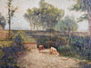 Title: 19th Century German Romantic Landscape Oil Painting by Ludwig Fuger, Antiques, David's Antiques and Oddities