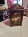 Hand painted cabinet imported in the 198os 12 x20 x 4.5 D, Antiques, David's Antiques and Oddities