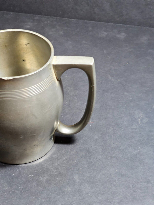 Pewter Mug English Hallmarked, 4.5' x 4", Antiques, David's Antiques and Oddities