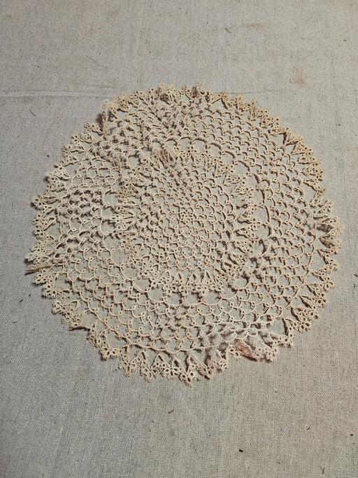 14 " tatting from 1920s made by my great grand father the sailor. cool stuff, Antiques, David's Antiques and Oddities