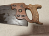 4 Early hand saws/ 3 disston/1 unsure/ good working order 1 Price for all, Antiques, David's Antiques and Oddities