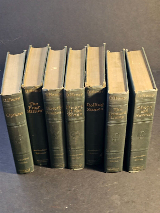The works of O Henry 1919/ good shape/ nice collection/7 volumes