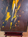 Mid-Century Modern Abstract Expressionist Painting by L.B. 31x41, Antiques, David's Antiques and Oddities