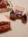 Wooden church/primitive 12 x17 /7 cardboard village houses/1930s as found, Antiques, David's Antiques and Oddities