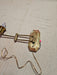 2 Brass swing out lights fro the 1970s work great as found 16" projection /out, Antiques, David's Antiques and Oddities