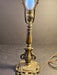 Outstanding 1920s table lamp/22 " cast and decorated still works/ needs a shade/, Antiques, David's Antiques and Oddities