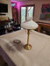 Student style light 1970s 21" tall brass great globe and chimney  Works, Antiques, David's Antiques and Oddities