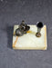 Scotty Dog desk items metal on marble base 3.5x4. 1940s, Antiques, David's Antiques and Oddities