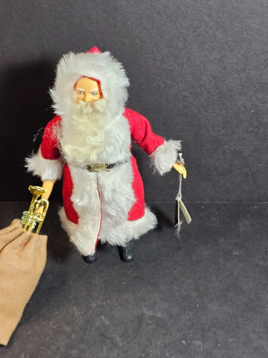 Father Christmas by Peggy Nesbit 8 " red white and sack, Antiques, David's Antiques and Oddities