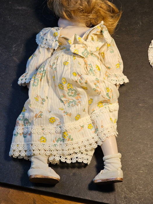 12" Bisque doll 1970s ? has some markings/ good shape overall/, Antiques, David's Antiques and Oddities