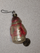 Vintage Glass Santa Christmas Ornament Decoration 1930's, Antiques, David's Antiques and Oddities