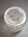 Decorative glass ribbed 1940s50s kitchen ware container, Antiques, David's Antiques and Oddities