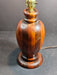 Beautiful wood Turned 1950s lamp needs shade 21" to top of shade, 6 " wide, Antiques, David's Antiques and Oddities