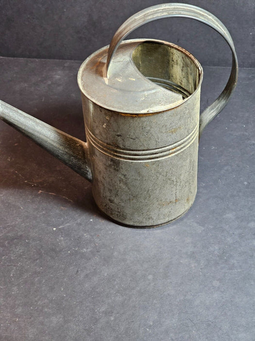 Tin Soldered Watering Can 7 High x 10 wide. Superb Craftsmanship., Antiques, David's Antiques and Oddities