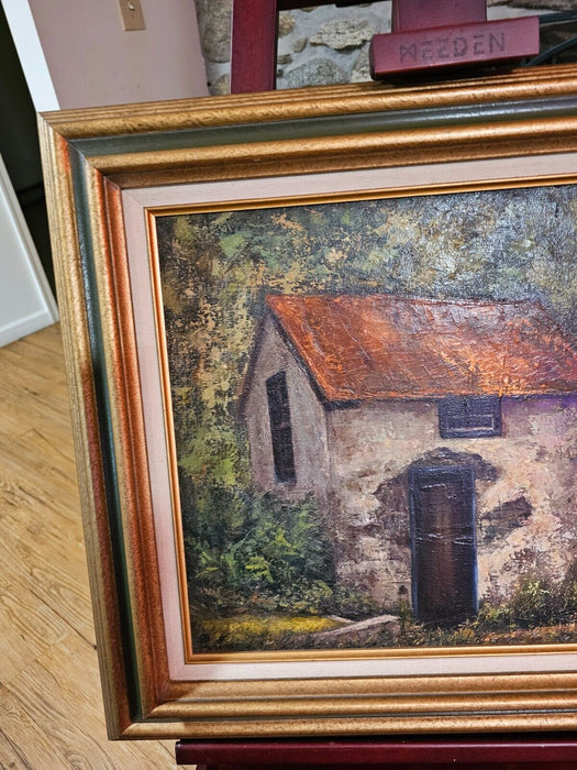 V. Steinmetz Oil on Canvas Painting 27 x23 with frame, Antiques, David's Antiques and Oddities