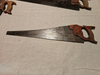 4 Early hand saws/ 3 disston/1 unsure/ good working order 1 Price for all, Antiques, David's Antiques and Oddities