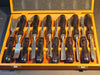 A complete set never used 12 Carving chisels/unbranded/ nice set, Antiques, David's Antiques and Oddities