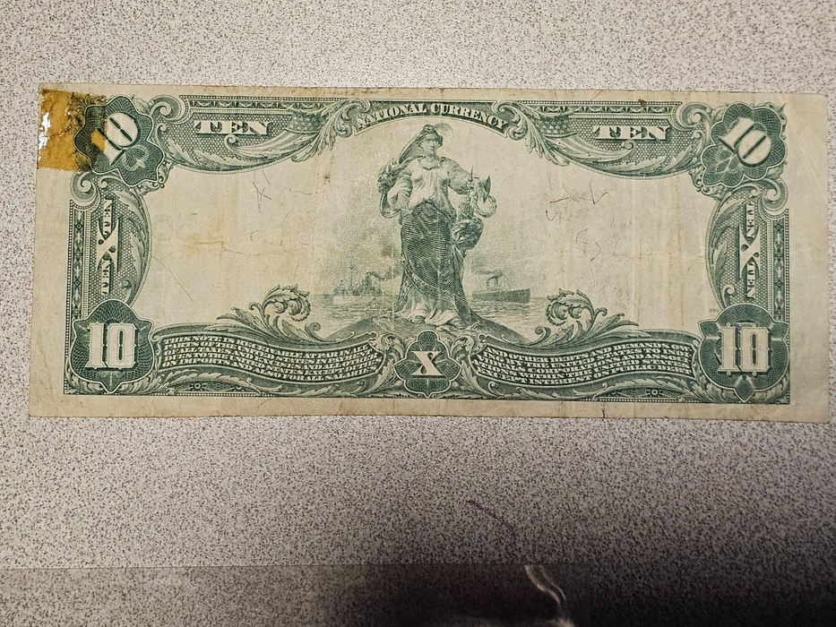 U.S. (Nazareth, PA) - Series of 1902 $10.00 National Currency Banknote