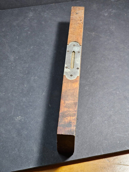 Wood level 3" x14 " Makers marker but cant make out, level still working, Antiques, David's Antiques and Oddities