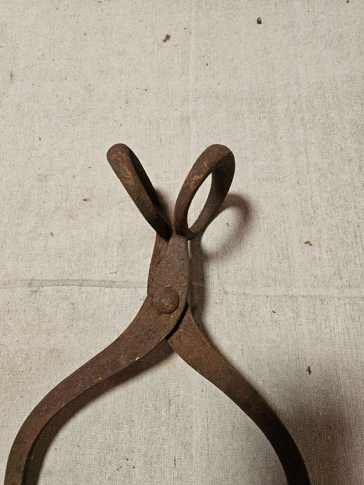 Ice tongs from amish country pa 14 " Steel nice marked, Antiques, David's Antiques and Oddities