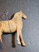 Super Primitive hand carved horse christmas ornament or toy early 1900s 1 broken, Antiques, David's Antiques and Oddities