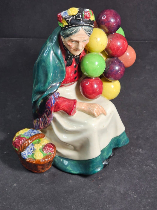 Royal Daulton Balloon Lady 7" by 6" wide, Antiques, David's Antiques and Oddities