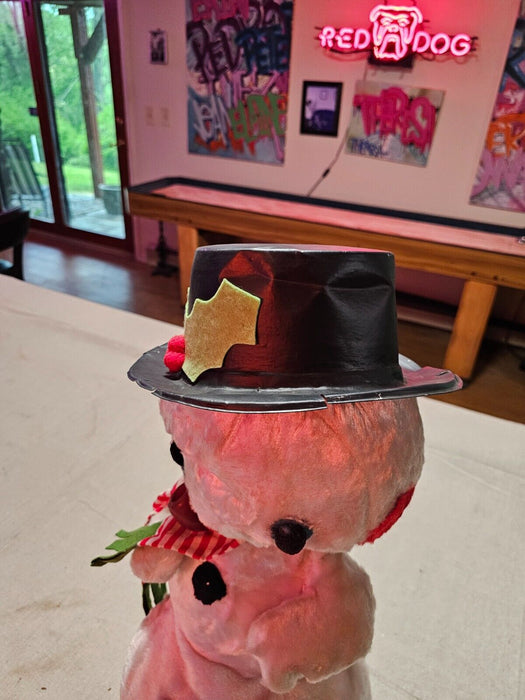 20 "1960s frosty the snowman/hat dented but in tact/christmas collector/no stand