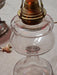 kerosene lamp glass with bubbles and straw marks 12" electrified, Antiques, David's Antiques and Oddities