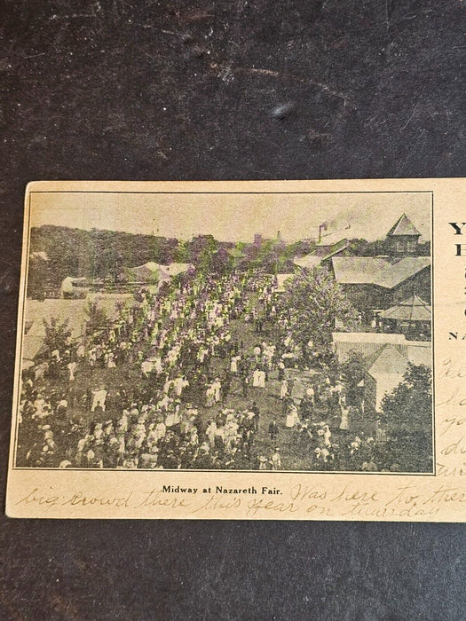 Nazareth Pa post card used young Brothers Nazareth fair, Antiques, David's Antiques and Oddities