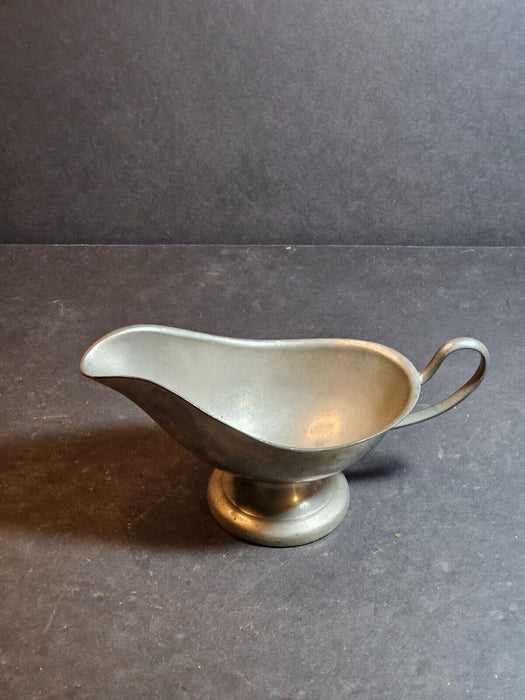 Crescent pewter gravy boat 3.5' High by 8 long", Antiques, David's Antiques and Oddities