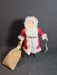 Father Christmas by Peggy Nesbit 8 " red white and sack, Antiques, David's Antiques and Oddities